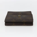 LOUIS VUITTON Monogram Porte Monnaie Bier Cartes Crdit M61652 LV Auth 166845-6