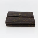 LOUIS VUITTON Monogram Porte Monnaie Bier Cartes Crdit M61652 LV Auth 166845-7