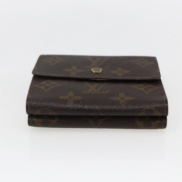 LOUIS VUITTON Monogram Porte Monnaie Bier Cartes Crdit M61652 LV Auth 166845