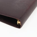 LOUIS VUITTON Taiga Agenda MM Day Planner Cover Acajou R20416 LV Auth 166846-15