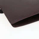 LOUIS VUITTON Taiga Agenda MM Day Planner Cover Acajou R20416 LV Auth 166846-16