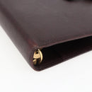 LOUIS VUITTON Taiga Agenda MM Day Planner Cover Acajou R20416 LV Auth 166846-7