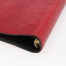 LOUIS VUITTON Epi Agenda MM Day Planner Cover Red R20047 LV Auth 166847-15