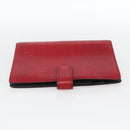 LOUIS VUITTON Epi Agenda MM Day Planner Cover Red R20047 LV Auth 166847-3