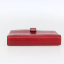 LOUIS VUITTON Epi Agenda MM Day Planner Cover Red R20047 LV Auth 166847-4
