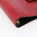 LOUIS VUITTON Epi Agenda MM Day Planner Cover Red R20047 LV Auth 166847-7