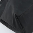 Salvatore Ferragamo Gancini Hand Bag Nylon 2way Black Silver Auth 166849-13