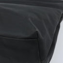 Salvatore Ferragamo Gancini Hand Bag Nylon 2way Black Silver Auth 166849-14