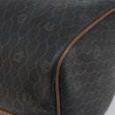 Christian Dior Honingraat Canvas Handtas PVC Zwart Goud Authentic 166851-15
