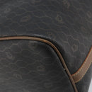 Christian Dior Honingraat Canvas Handtas PVC Zwart Goud Authentic 166851-16