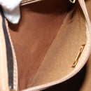 Christian Dior Honingraat Canvas Handtas PVC Zwart Goud Authentic 166851-22