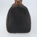 Christian Dior Honingraat Canvas Handtas PVC Zwart Goud Authentic 166851-3