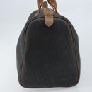 Christian Dior Honingraat Canvas Handtas PVC Zwart Goud Authentic 166851-4