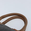 Christian Dior Honingraat Canvas Handtas PVC Zwart Goud Authentic 166851-8