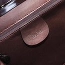 GUCCI Shoulder Bag Leather Metallic brown 004 0406 0498 Auth 166852-18