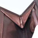 GUCCI Shoulder Bag Leather Metallic brown 004 0406 0498 Auth 166852-20