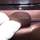GUCCI Shoulder Bag Leather Metallic brown 004 0406 0498 Auth 166852-12