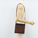GUCCI Shoulder Bag Leather Metallic brown 004 0406 0498 Auth 166852-22