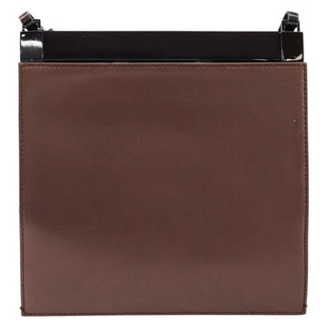 GUCCI Shoulder Bag Leather Metallic brown 004 0406 0498 Auth 166852 - 0