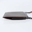 GUCCI Shoulder Bag Leather Metallic brown 004 0406 0498 Auth 166852-3