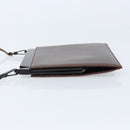 GUCCI Shoulder Bag Leather Metallic brown 004 0406 0498 Auth 166852-4