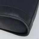 Christian Dior Shoulder Bag PVC Black Gold Auth 166855-10