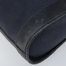 Christian Dior Shoulder Bag PVC Black Gold Auth 166855-11