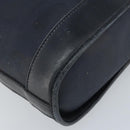 Christian Dior Shoulder Bag PVC Black Gold Auth 166855-13