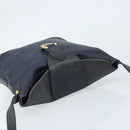 Christian Dior Shoulder Bag PVC Black Gold Auth 166855-6