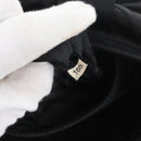 PRADA Hand Bag Nylon 2way Black Silver Auth 166856-12