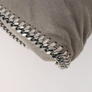 Stella MacCartney Chain Falabella Bag polyester 2way Gray 234387 Auth 166859-15