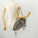 Stella MacCartney Chain Falabella Bag polyester 2way Gray 234387 Auth 166859-25