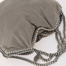 Stella MacCartney Chain Falabella Bag polyester 2way Gray 234387 Auth 166859-6