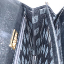 SAINT LAURENT Hand Bag Leather Black Auth 166862-17
