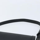 SAINT LAURENT Hand Bag Leather Black Auth 166862-8