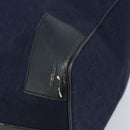 CELINE C Sulky Boston Bag Canvas Navy Auth 166863-9