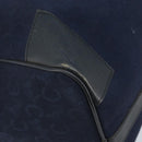 CELINE C Sulky Boston Bag Canvas Navy Auth 166863-14