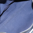CELINE C Sulky Boston Bag Canvas Navy Auth 166863-12