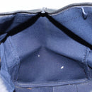 CELINE C Sulky Boston Bag Canvas Navy Auth 166863-18