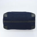 CELINE C Sulky Boston Bag Canvas Navy Auth 166863-5