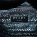 PRADA Hand Bag Nylon 2way Black Silver 1BA207 Auth 166882SAM-26