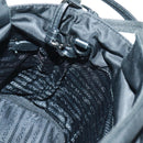 PRADA Hand Bag Nylon 2way Black Silver 1BA207 Auth 166882SAM-27