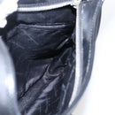 Salvatore Ferragamo Shoulder Bag Nylon Black Silver Auth 166884-18