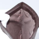 BOTTEGA VENETA INTRECCIATO iPad-hoes Leer Donkerbruin Auth 166887-17