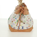 LOUIS VUITTON Monogram Multicolor Ursula Tote Bag Wit M40123 LV Auth 166892V-6