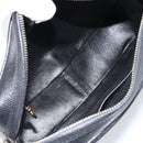 CHANEL Chain Shoulder Bag Caviar Skin Black Gold CC Auth 166896SAV-16