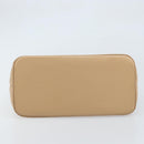 CHANEL Matelasse Reprint Tote Bag Caviar Skin Beige Gold CC Auth 166898SAV-9