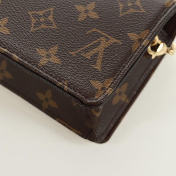 LOUIS VUITTON Monogram Chainlily Wallet M82509 LV Auth 166899SM