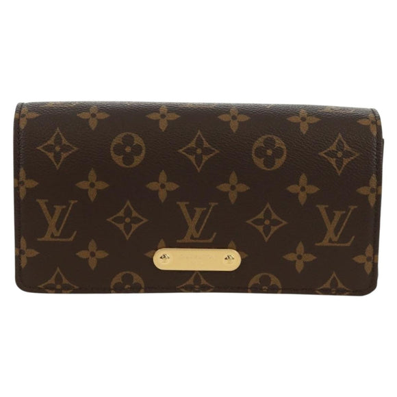 LOUIS VUITTON Monogram Chainlily Wallet M82509 LV Auth 166899SM