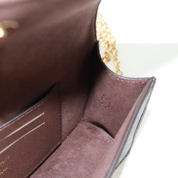 LOUIS VUITTON Monogram Chainlily Wallet M82509 LV Auth 166899SM